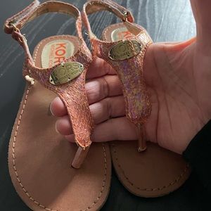 Girls Michael kors sandals
